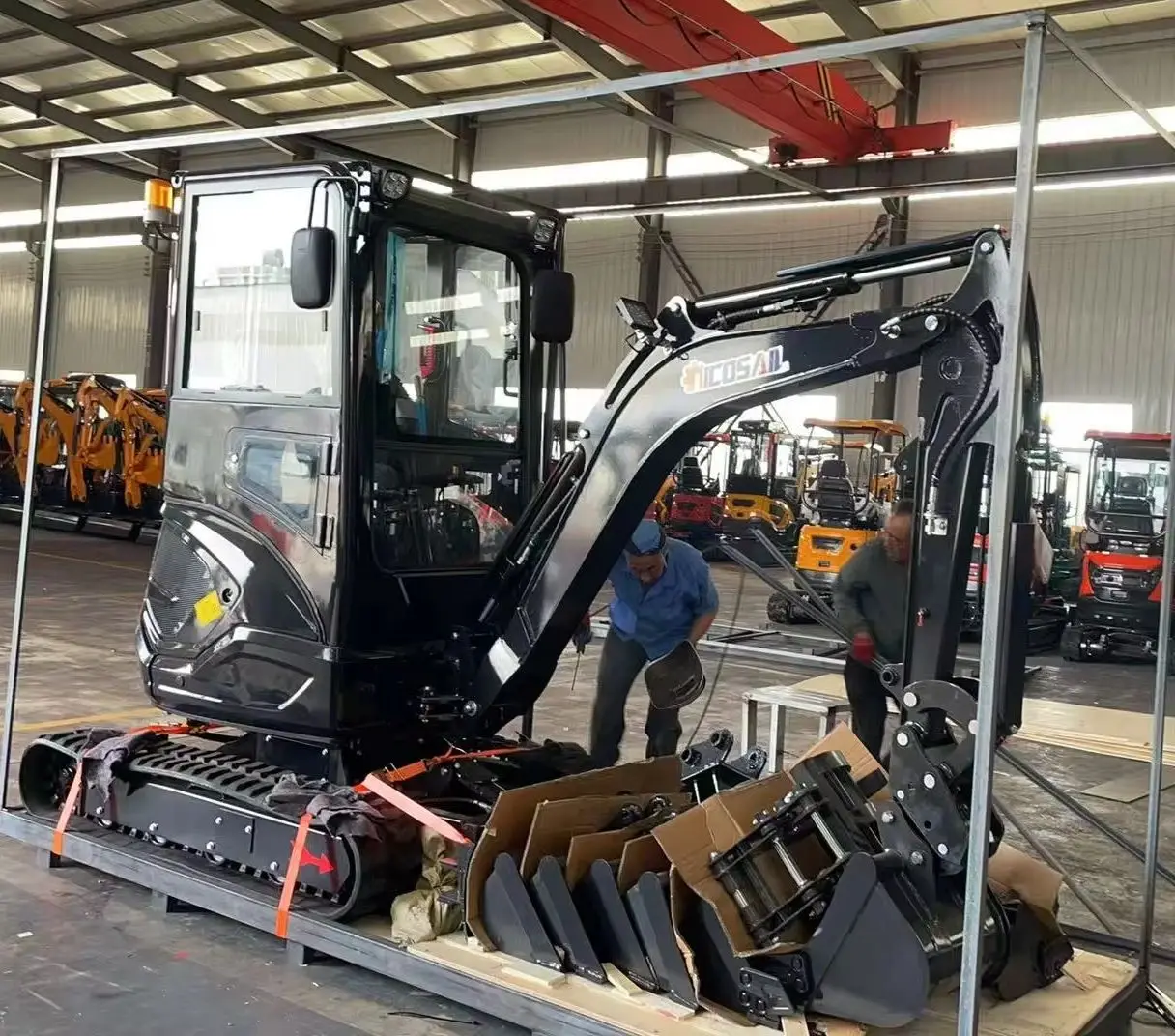 Compact 1.8T Mini Excavator CE Certified Euro 5 Hydraulic Crawler Machine for Farm Working Tasks
Compact 1.8T Mini Excavator CE Certified Euro 5 Hydraulic Crawler Machine for Farm Working Tasks