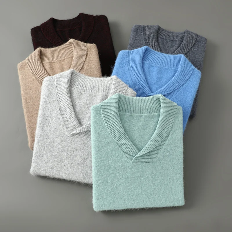 Autumn And Winter New Mink Wool Sweater Men's Cross Hooded Pullover Sweater Thickened Warm Knit Bottoming Shirt
Autumn And Winter New Mink Wool Sweater Men's Cross Hooded Pullover Sweater Thickened Warm Knit Bottoming Shirt