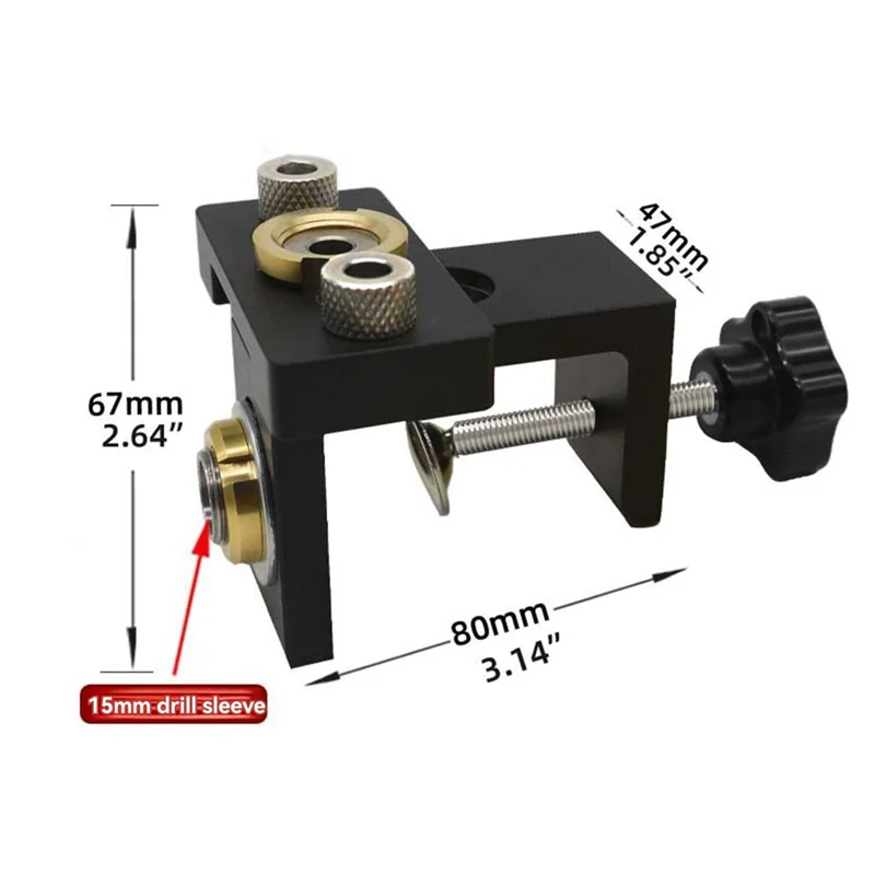 GTBL Drilling Guide Wood Doweling Jigs Adjustable Eccentric Wheel Woodworking Wooden Panel Splicing
GTBL Drilling Guide Wood Doweling Jigs Adjustable Eccentric Wheel Woodworking Wooden Panel Splicing