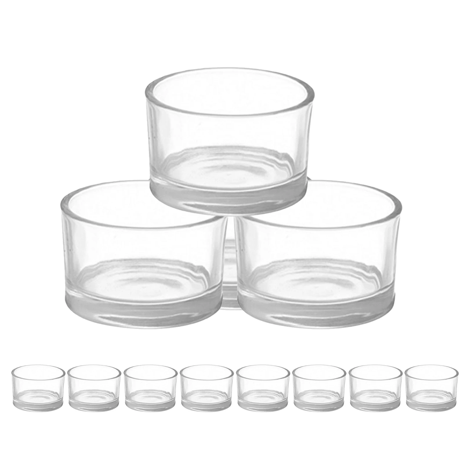 12Pcs Glass Cup Clear Tealight Holder for Home Decor Wedding Votive DIY Making Use Wedding Decor
12Pcs Glass Cup Clear Tealight Holder for Home Decor Wedding Votive DIY Making Use Wedding Decor