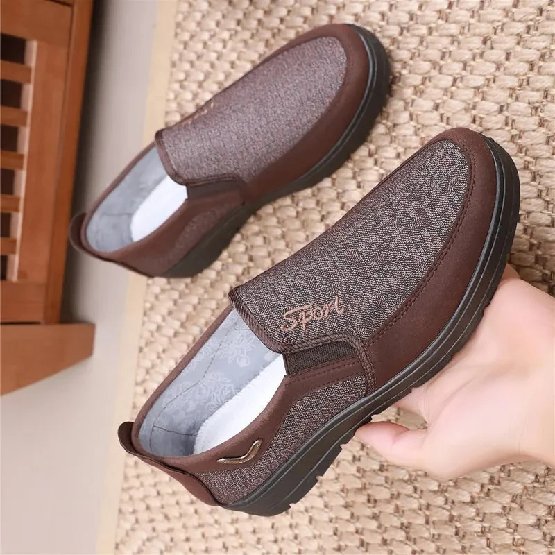 Summer New Men Canvas Shoes comfortable Soft Sole Walking Shoes for Men Breathable Slip-On Casual Shoes Lightweight Men Sneakers
Summer New Men Canvas Shoes comfortable Soft Sole Walking Shoes for Men Breathable Slip-On Casual Shoes Lightweight Men Sneakers
