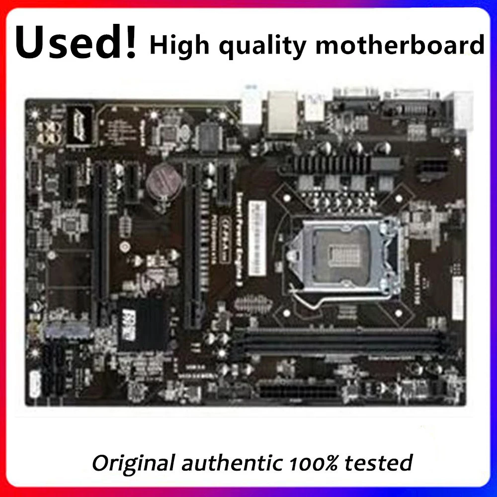 B85 BTC 6GPU For Colorful B85A-PRO V20 Mining Motherboard B85 LGA 1150 CPU SATA3 USB3.0 Original Desktop Used Mainboard
B85 BTC 6GPU For Colorful B85A-PRO V20 Mining Motherboard B85 LGA 1150 CPU SATA3 USB3.0 Original Desktop Used Mainboard