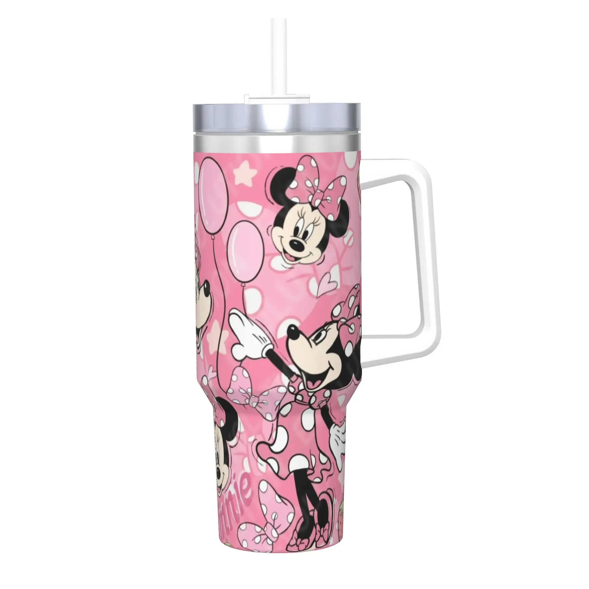 Minnies Kawaill Мультяшная мышь Стакан с соломой Дорожная кружка из нержавеющей стали с двойными стенками и вакуумной изоляцией для холода или горячего, 40 унций
Minnies Kawaill Мультяшная мышь Стакан с соломой Дорожная кружка из нержавеющей стали с двойными стенками и вакуумной изоляцией для холода или горячего, 40 унций