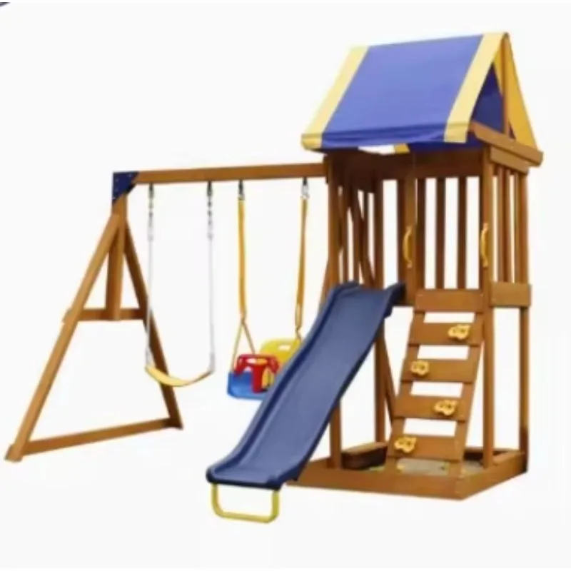 Factory Original Outdoor Wood Playhouse for Kids Kids' Outdoor Amusement Equipment-Wooden Playhouse
Factory Original Outdoor Wood Playhouse for Kids Kids' Outdoor Amusement Equipment-Wooden Playhouse