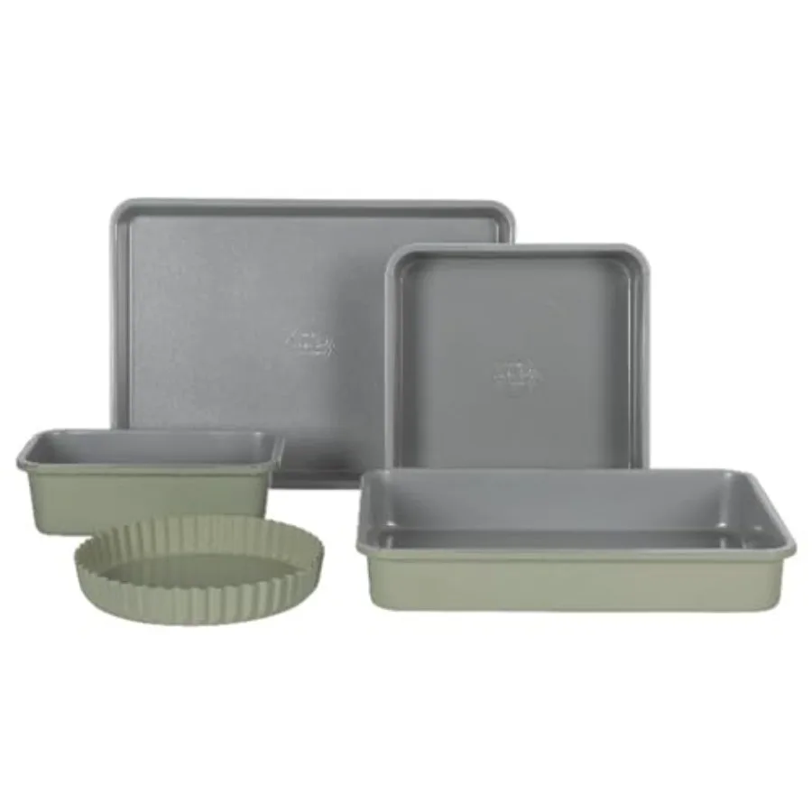 Набор форм для выпечки из углеродистой стали Kitchen Essential с антипригарным покрытием серого цвета, без PFOA, PFAS, PTFE - внешнее покрытие
Набор форм для выпечки из углеродистой стали Kitchen Essential с антипригарным покрытием серого цвета, без PFOA, PFAS, PTFE - внешнее покрытие