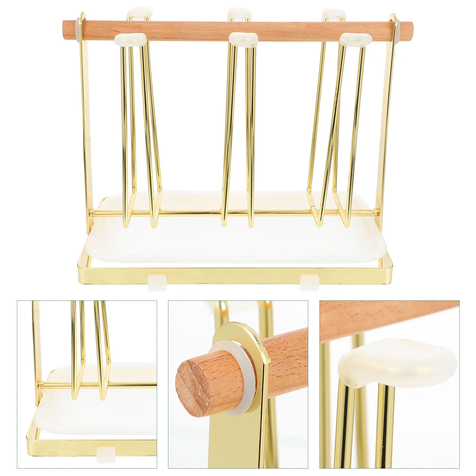 Metal Cup Bottle Rack Nordic Style Drain Rack Nordic Mirror Finish Portable Use Smooth Edges Storage
Metal Cup Bottle Rack Nordic Style Drain Rack Nordic Mirror Finish Portable Use Smooth Edges Storage