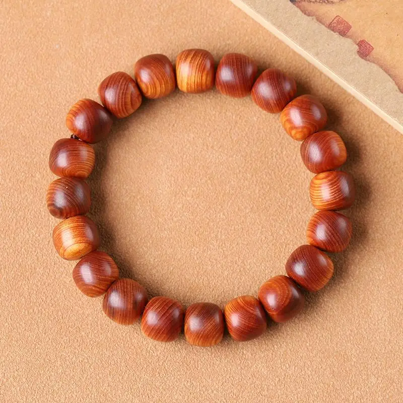 New Rare Taihang Mountain Aged Material Red Oil Aggregate Thuja Bracelet for Men and Women Buddha Bead Hand String Birthday Gift
New Rare Taihang Mountain Aged Material Red Oil Aggregate Thuja Bracelet for Men and Women Buddha Bead Hand String Birthday Gift