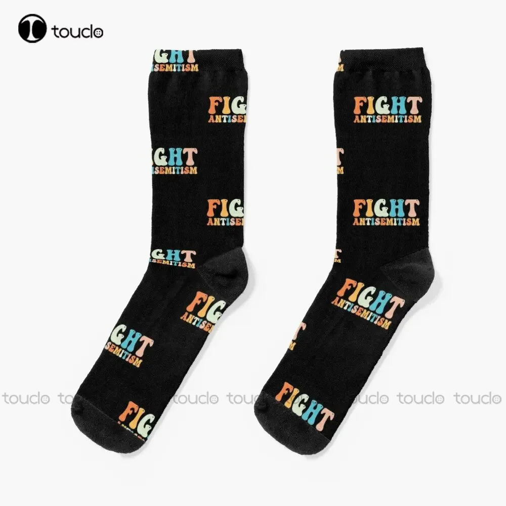 Fight Antisemitism Jewish Groovy Socks Boot Socks For Women Personalized Custom Unisex Adult Teen Youth Socks 360° Digital Print
Fight Antisemitism Jewish Groovy Socks Boot Socks For Women Personalized Custom Unisex Adult Teen Youth Socks 360° Digital Print