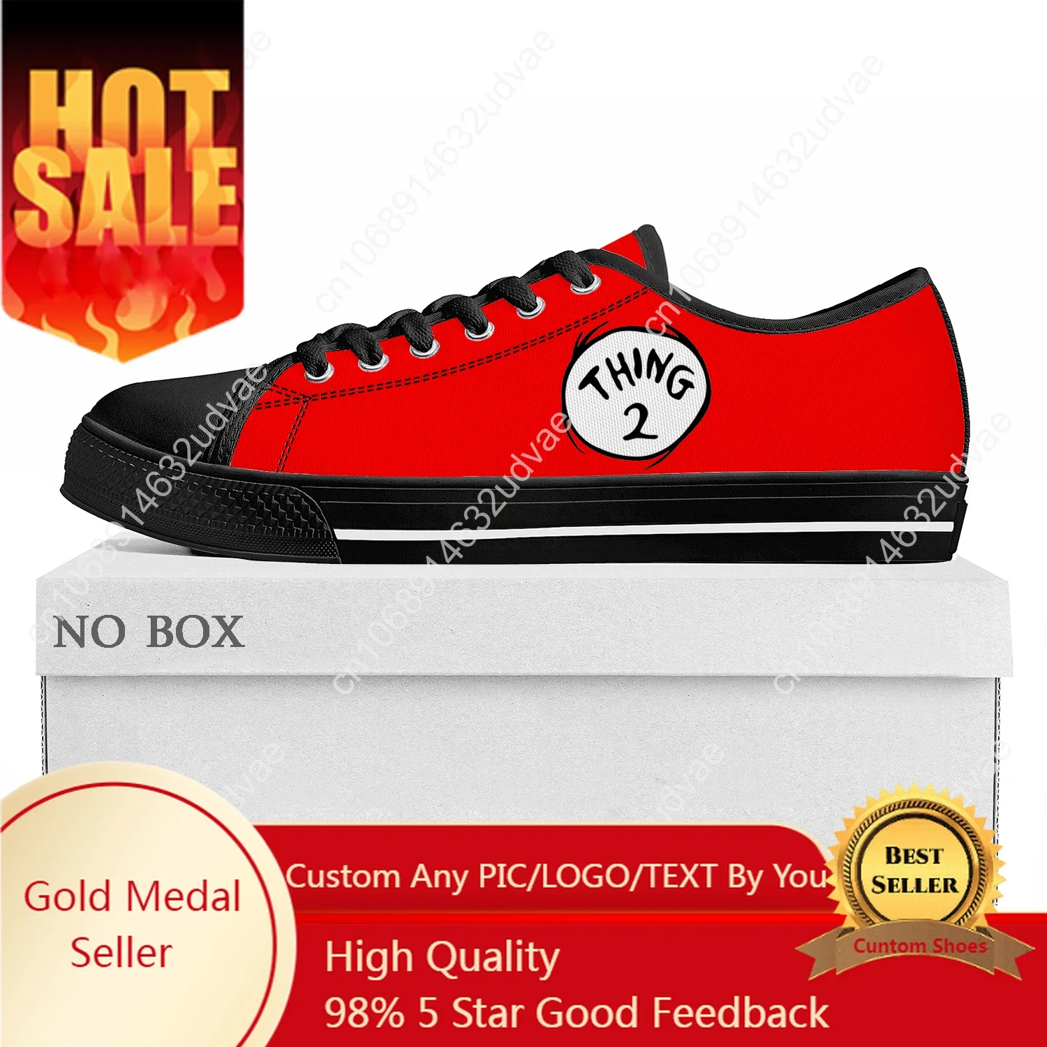 Thing 1 Thing 2 Low Top Shoes Men Women Teenager Sneakers Canvas High Quality Sneaker Casual Customized Couple Shoe Black Sole
Thing 1 Thing 2 Low Top Shoes Men Women Teenager Sneakers Canvas High Quality Sneaker Casual Customized Couple Shoe Black Sole