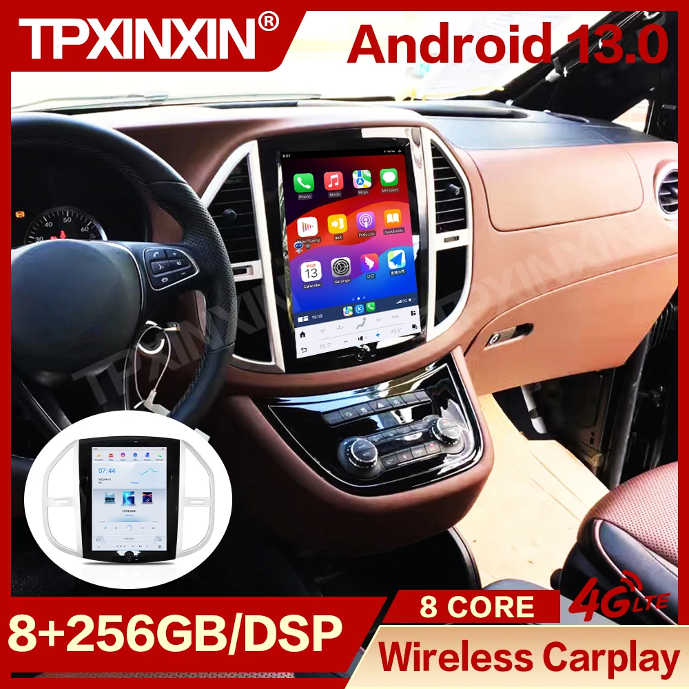 12,1-дюймовый мультимедийный стереопривод Qualcomm Android 13 для Benz Vito 2016 ~ 2021 GPS-навигация Радио Аудио AI Голосовой IPS голосовой блок
12,1-дюймовый мультимедийный стереопривод Qualcomm Android 13 для Benz Vito 2016 ~ 2021 GPS-навигация Радио Аудио AI Голосовой IPS голосовой блок