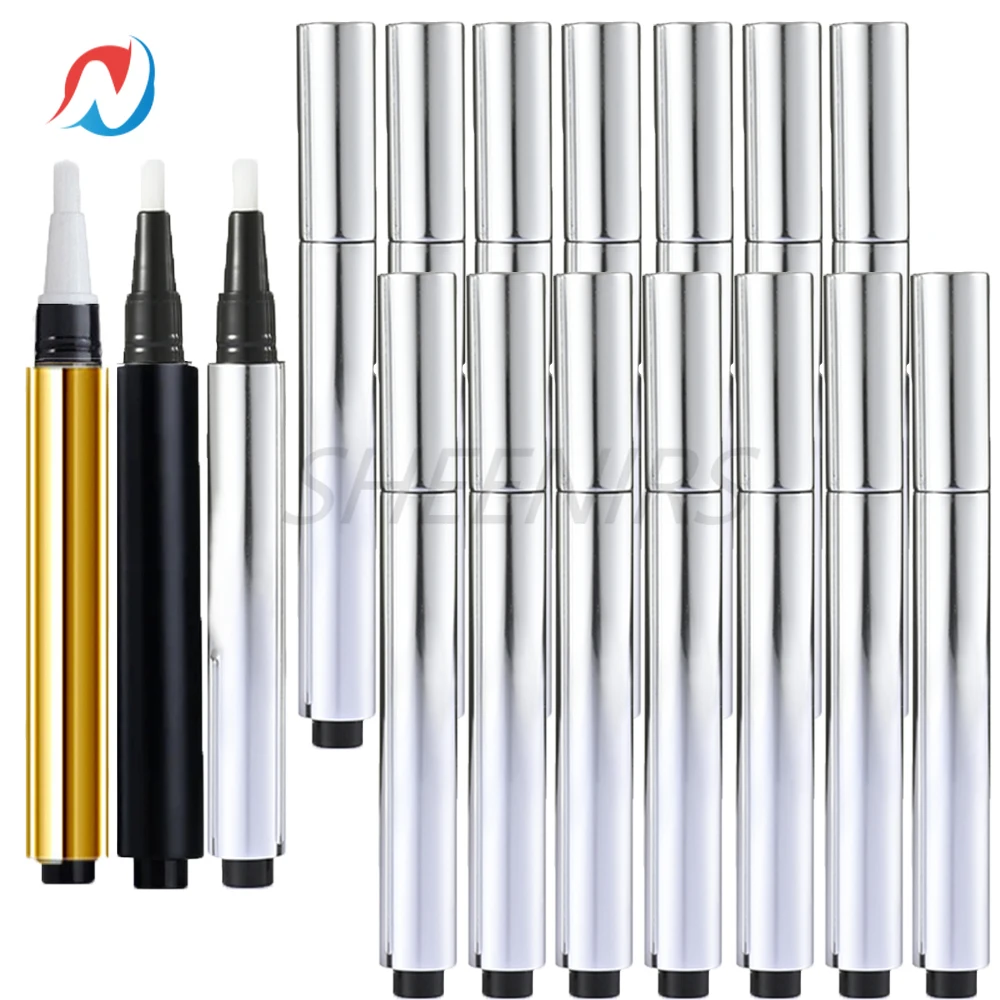 30pcs 3ml Empty Metal Cuticle Lip Gloss Containers Aluminum Nail Oil Cuticle Click Pen For Press touch up paint Beauty Liquid
30pcs 3ml Empty Metal Cuticle Lip Gloss Containers Aluminum Nail Oil Cuticle Click Pen For Press touch up paint Beauty Liquid