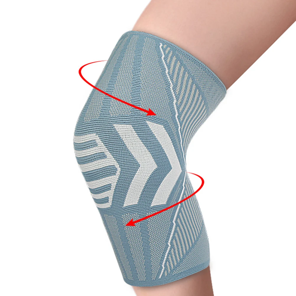 2 pcs Blue Sports Knee Brace Elastic Anti Slip Breathable Running Sports Knee Sleeve Cycling Climbing Hiking Gym Support Sleeve
2 pcs Blue Sports Knee Brace Elastic Anti Slip Breathable Running Sports Knee Sleeve Cycling Climbing Hiking Gym Support Sleeve