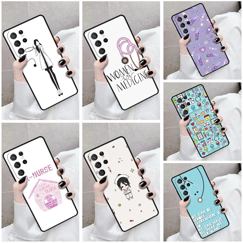Чехол для телефона Samsung Galaxy S24 S23 S21fe S22 Ultra Plus Note 10 20 S8 S9 S10, мультяшный чехол с докторской медсестрой
Чехол для телефона Samsung Galaxy S24 S23 S21fe S22 Ultra Plus Note 10 20 S8 S9 S10, мультяшный чехол с докторской медсестрой
