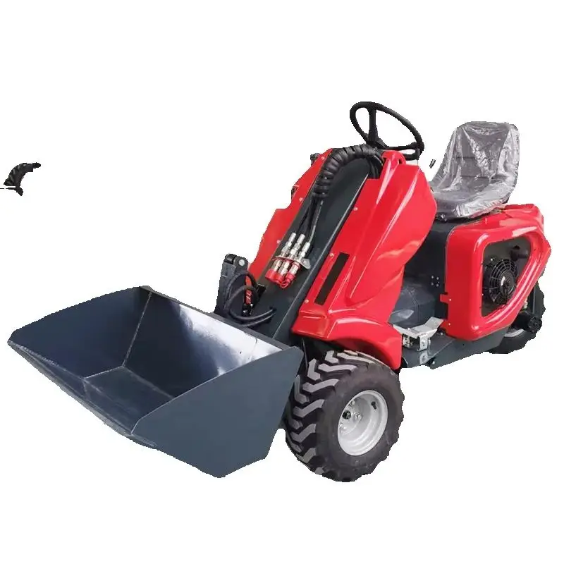 Free shipping custom 23HP mini skid steer loader with excavator accessories, three wheeled tracked front loader
Free shipping custom 23HP mini skid steer loader with excavator accessories, three wheeled tracked front loader
