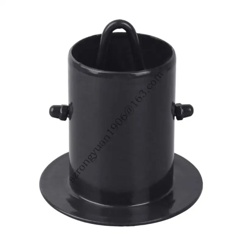Rain Chain Gutter Adapter Black Finish with Mountable Hook Rainwater Catcher for Secure Hanging and Water Management .Q0KF 
Rain Chain Gutter Adapter Black Finish with Mountable Hook Rainwater Catcher for Secure Hanging and Water Management .Q0KF