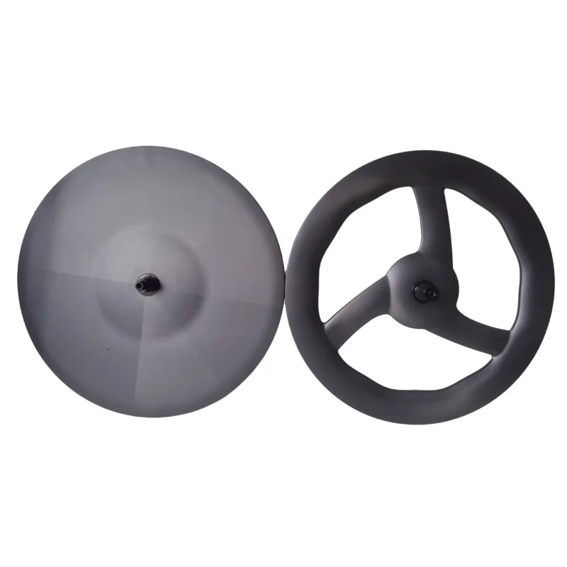 QORA 700C Carbon Front Disc Wheels 28mm Width Road Wheel Rear 30mm Width Tri-Spoke Road Bicycle Clincher/Tubular Wheelset
QORA 700C Carbon Front Disc Wheels 28mm Width Road Wheel Rear 30mm Width Tri-Spoke Road Bicycle Clincher/Tubular Wheelset