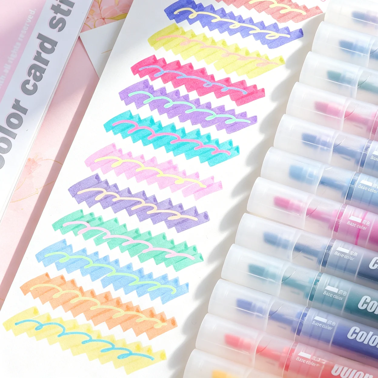 6-Pack Dual-Tip Color-Layering Fluorescent Highlighters – Vibrant Color for Creative Note-Taking & Study
6-Pack Dual-Tip Color-Layering Fluorescent Highlighters – Vibrant Color for Creative Note-Taking & Study