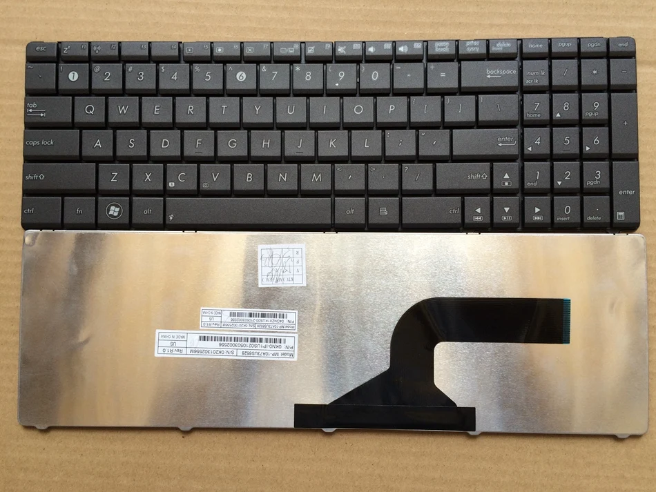 US Laptop Keyboard For ASUS N70 N70S N73 N73J N73JF N73JG N73JN N73JQ N73SM N73SV N51T N53SV N51V N53JQ N53S N53NB US Layout
US Laptop Keyboard For ASUS N70 N70S N73 N73J N73JF N73JG N73JN N73JQ N73SM N73SV N51T N53SV N51V N53JQ N53S N53NB US Layout