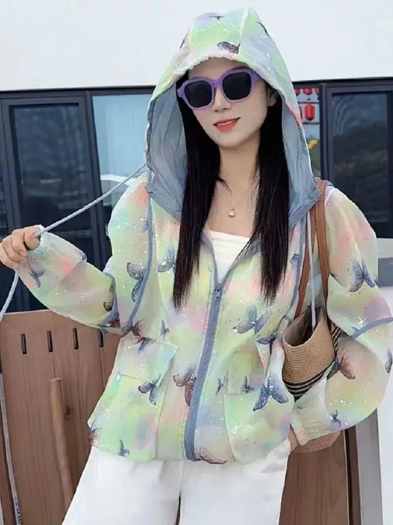 Soft Comfortable Hooded Lightweight Sunscreen Shirts Blouses Women's Loose Casual Thin Tops Spring Summer 2026 Woman Clothing
Soft Comfortable Hooded Lightweight Sunscreen Shirts Blouses Women's Loose Casual Thin Tops Spring Summer 2026 Woman Clothing