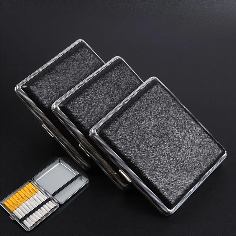 Leather Cigarette Storage Box Waterproof Pocket Tobacco Case Double-open Cigarette Holder Smoking Accessories Gifts for Men
Leather Cigarette Storage Box Waterproof Pocket Tobacco Case Double-open Cigarette Holder Smoking Accessories Gifts for Men