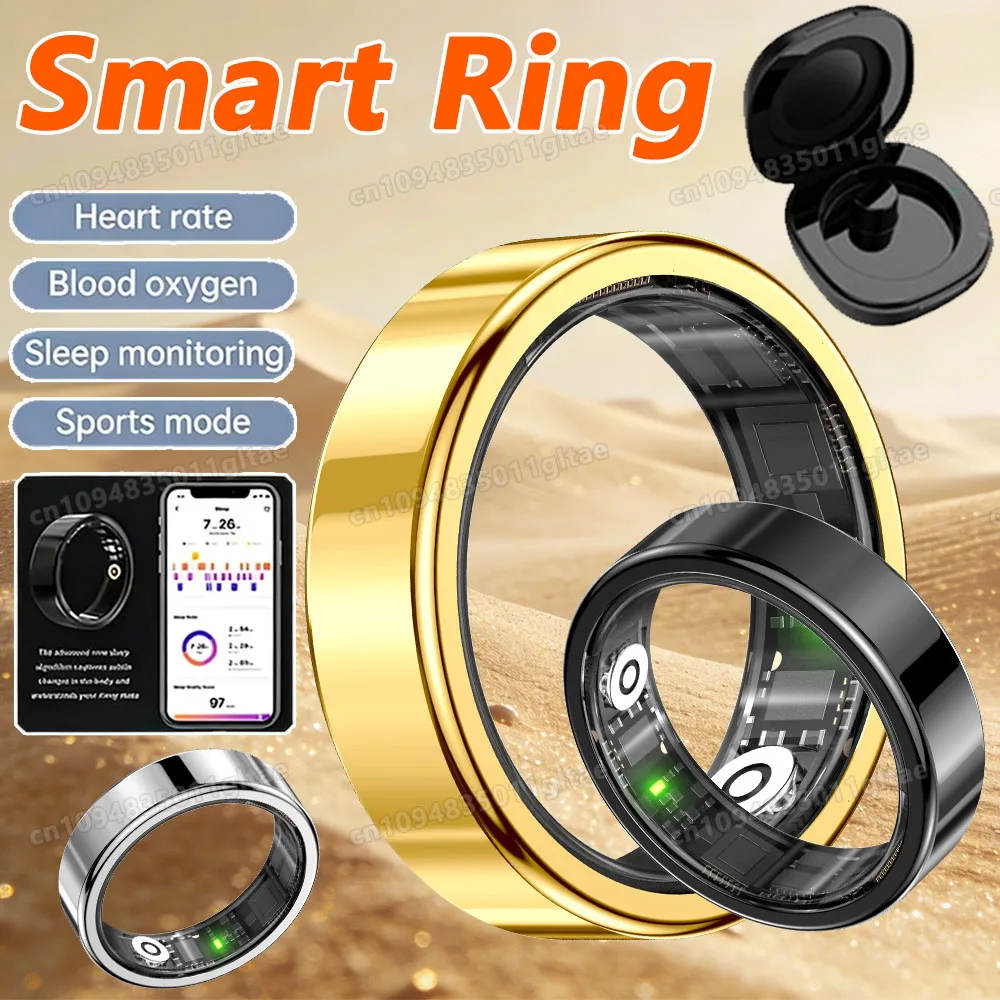 2026 New Smart Ring Heart Rate Blood Pressure Sleep Monitoring Motion Tracking IP68 Waterproof Men Women Smart Ring Holiday Gift
2026 New Smart Ring Heart Rate Blood Pressure Sleep Monitoring Motion Tracking IP68 Waterproof Men Women Smart Ring Holiday Gift