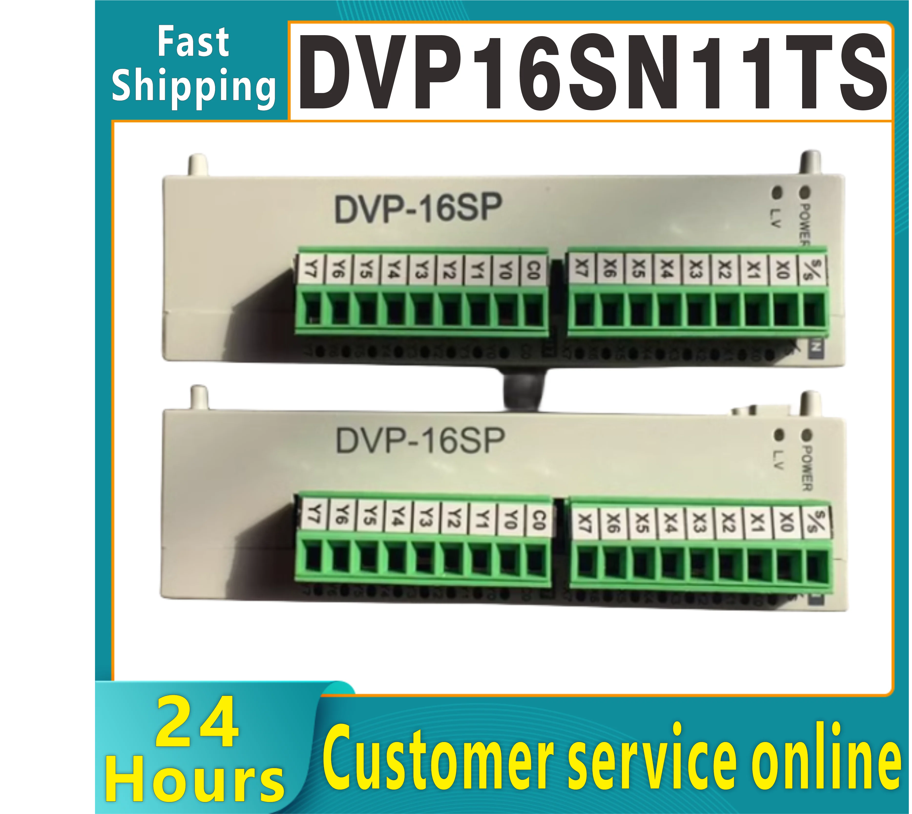 Original DVP16SN11TS DVP16SN11T PLC Expansion Module
Original DVP16SN11TS DVP16SN11T PLC Expansion Module