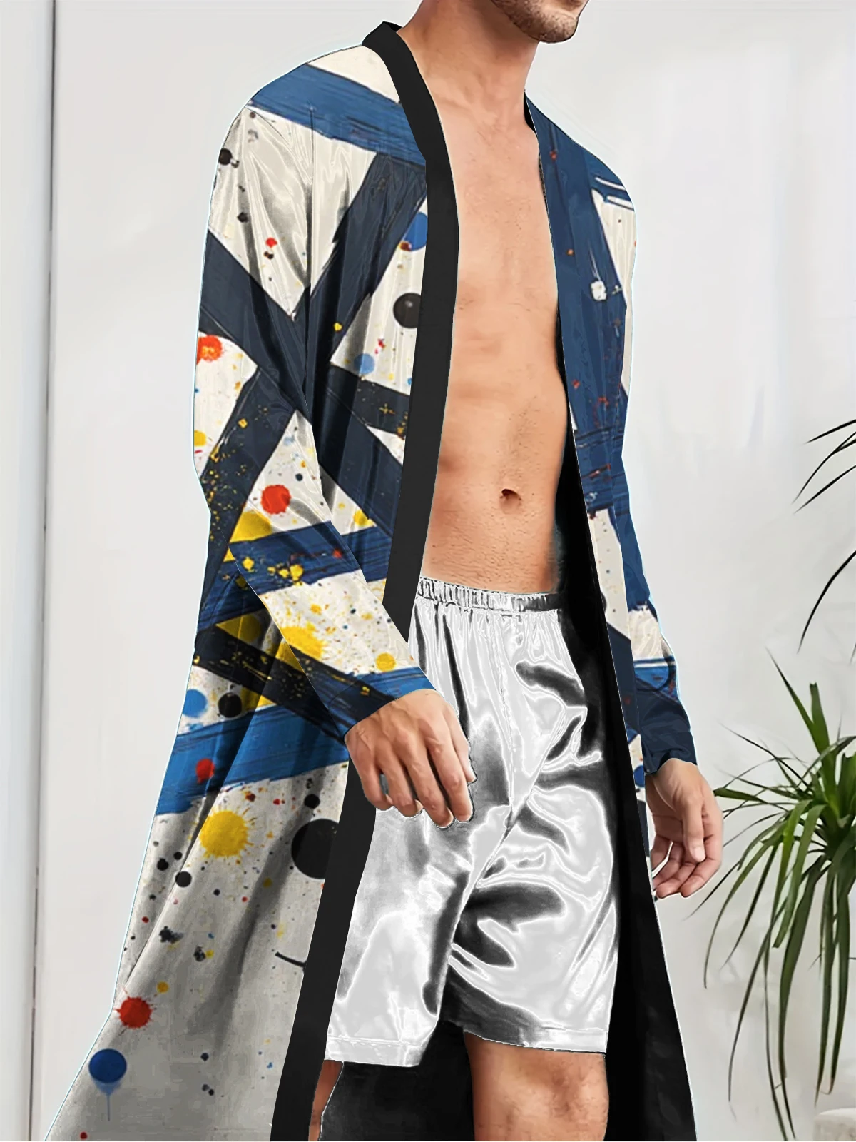1pcs Men's Robes 2026 Spring/Summer Funny pajamas Sleepwear Graphic 3D Printed Breathable Bathrobe men Sleepwear Robes
1pcs Men's Robes 2026 Spring/Summer Funny pajamas Sleepwear Graphic 3D Printed Breathable Bathrobe men Sleepwear Robes