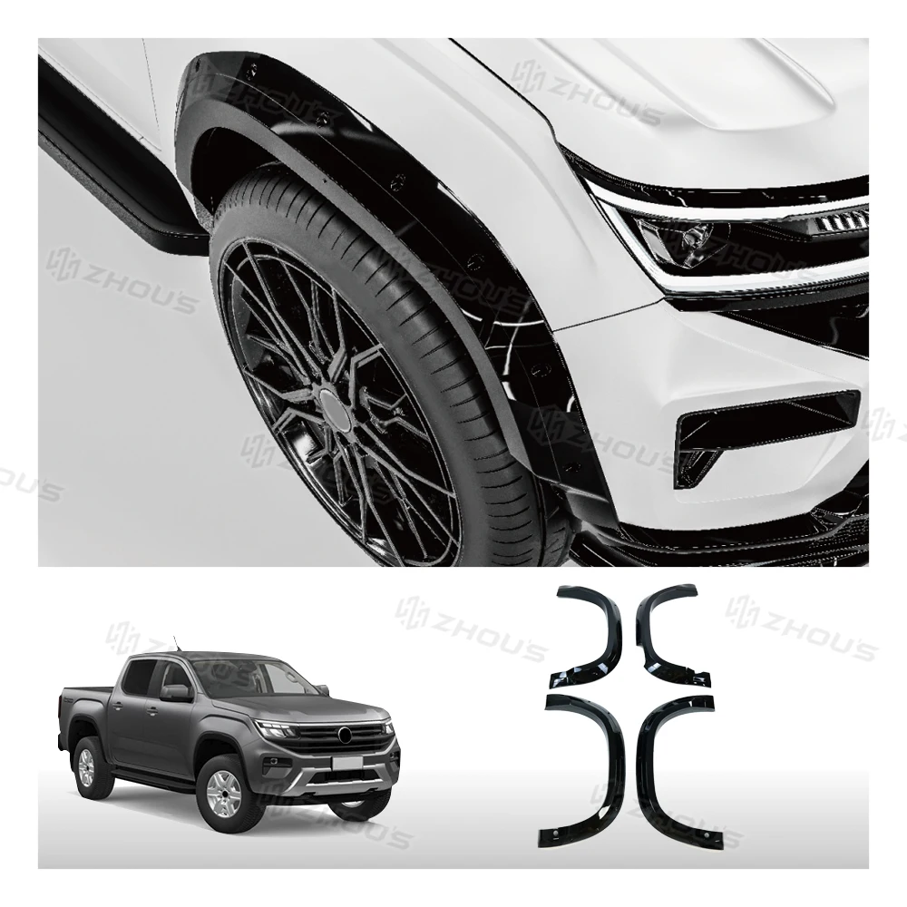 Zhous Design автозапчасти для кузова внешние аксессуары автомобильные широкие колесные арочные расширители крыльев для Vw Amarok 2024
Zhous Design автозапчасти для кузова внешние аксессуары автомобильные широкие колесные арочные расширители крыльев для Vw Amarok 2024