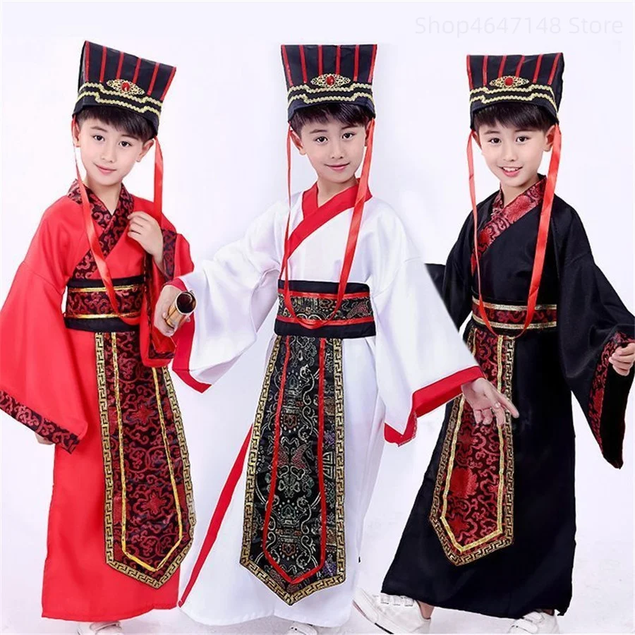 Stage Baby Set Performance Cosplay Suit boys Hanfu Casual Teenagers Children's Day Kids Outfit Ancient Costume Boy Clothes
Stage Baby Set Performance Cosplay Suit boys Hanfu Casual Teenagers Children's Day Kids Outfit Ancient Costume Boy Clothes