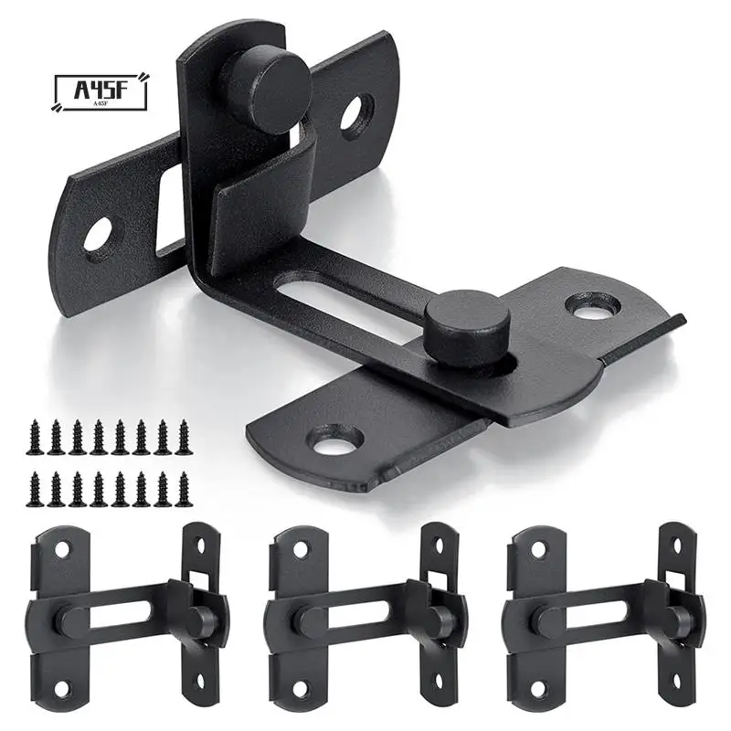 A45F-90 Degree Flip Barn Security Gate Latch Hook Lock Latch Protect Privacy For Barn Sliding Door Antique Lock
A45F-90 Degree Flip Barn Security Gate Latch Hook Lock Latch Protect Privacy For Barn Sliding Door Antique Lock