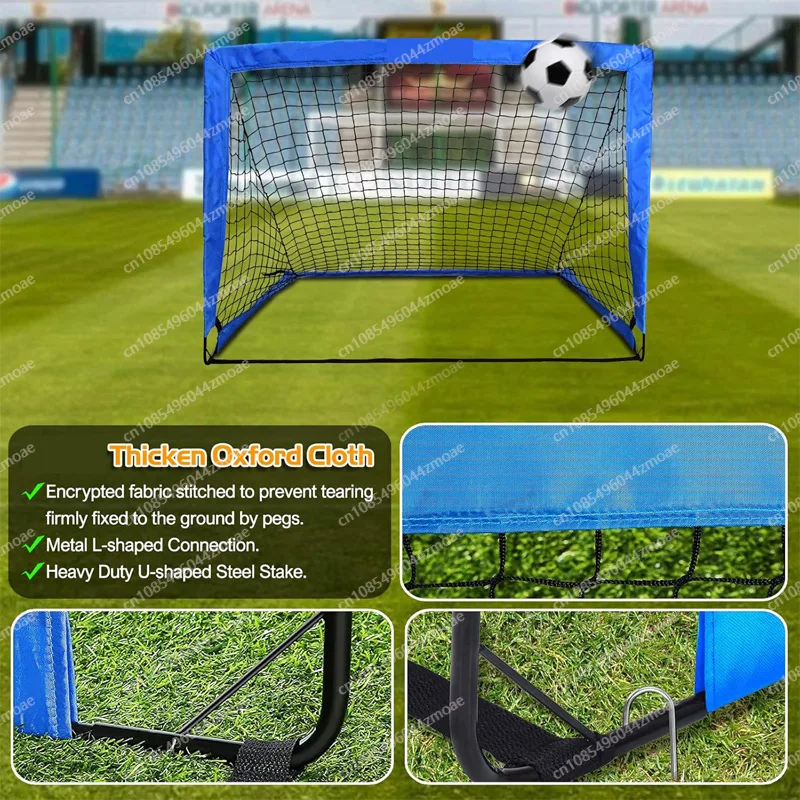 Children Mini Soccer Goal 4x3FT Portable Foldable Football Net Door for Backyard Beach Outdoor Sports
Children Mini Soccer Goal 4x3FT Portable Foldable Football Net Door for Backyard Beach Outdoor Sports