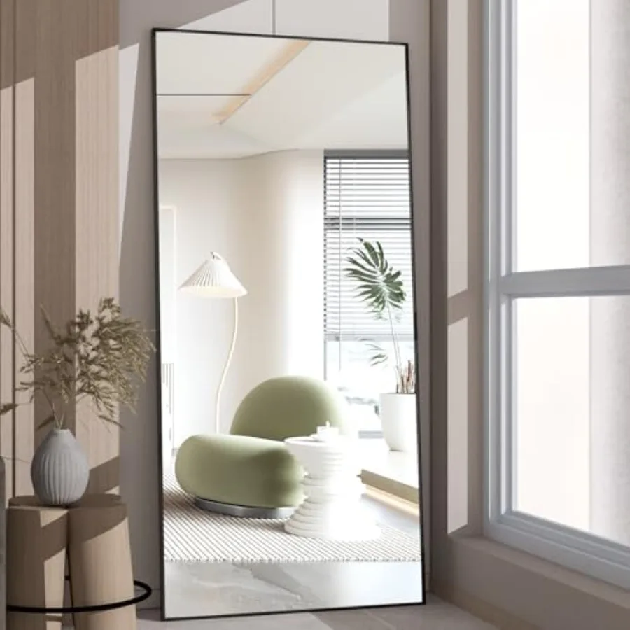 Full Length Mirror 65" × 24" Rectangle Floor Body Standing Mirror Hanging or Leaning Dressing Wall-Mounted for Bedroom Living R
Full Length Mirror 65" × 24" Rectangle Floor Body Standing Mirror Hanging or Leaning Dressing Wall-Mounted for Bedroom Living R