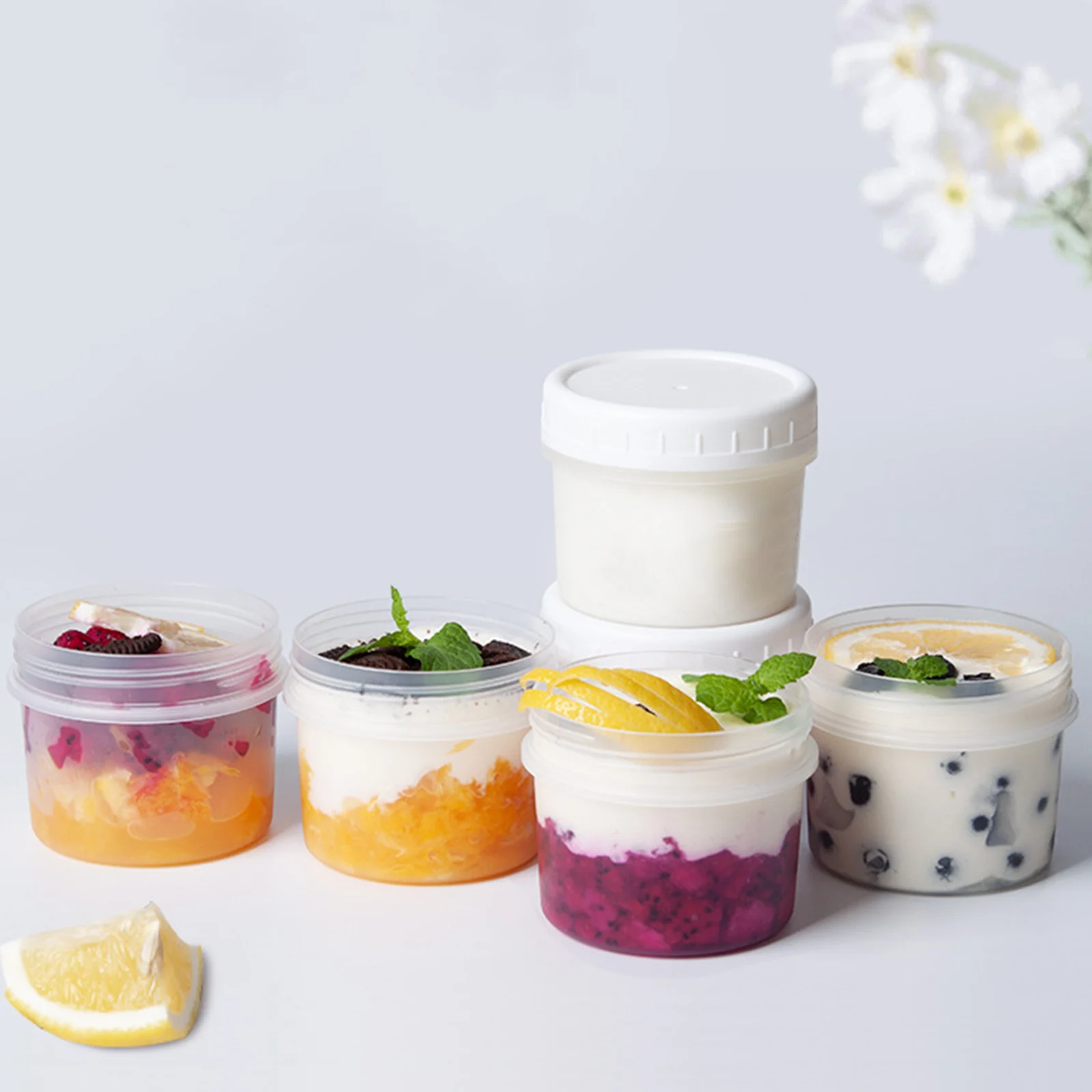 20 Set Cup Transparent Storage Containers Pudding Yogurt Ice Cream Dessert Freezer Stacking Dessert Cups Jars Cups
20 Set Cup Transparent Storage Containers Pudding Yogurt Ice Cream Dessert Freezer Stacking Dessert Cups Jars Cups