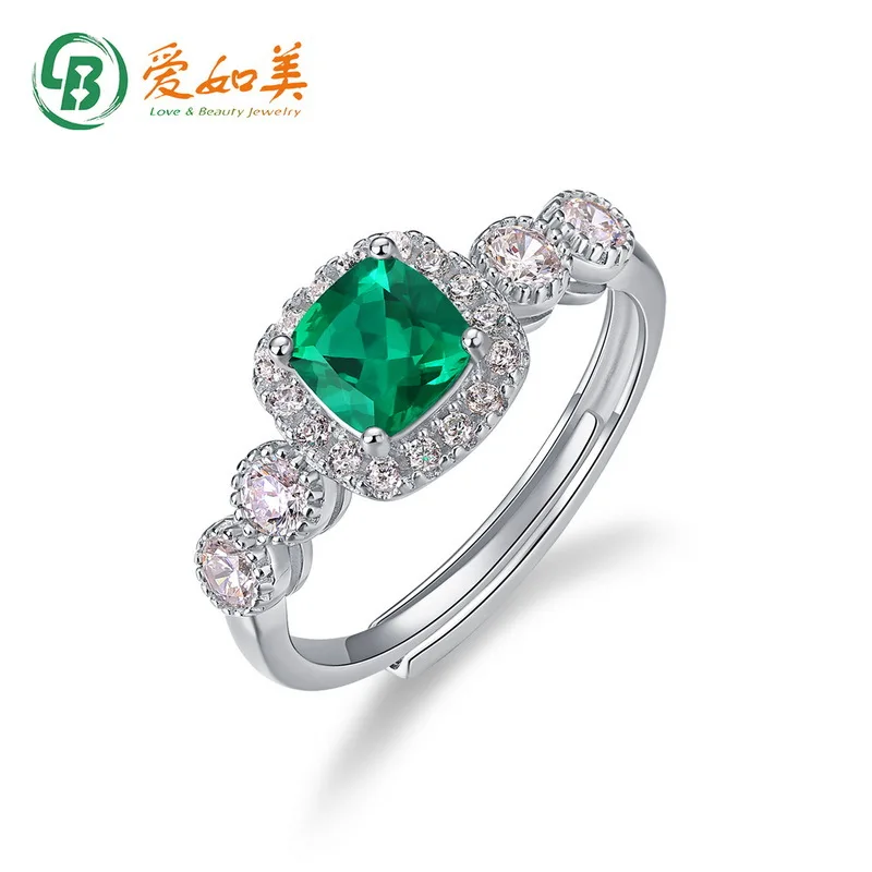 Cultivate The Personalityand Temperament of A Woman with An Emerald Ring. 18K Gold PT950 Platinumsilver Plated 7-layer Gold Ring
Cultivate The Personalityand Temperament of A Woman with An Emerald Ring. 18K Gold PT950 Platinumsilver Plated 7-layer Gold Ring