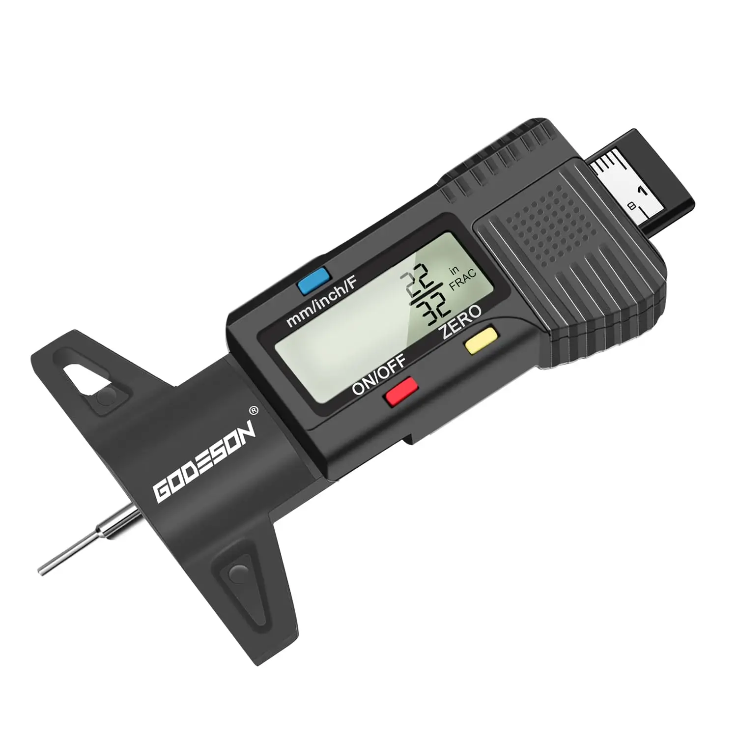 32/32 fraction New Digital Tire Tread Depth Gauge, Tire Tread Depth Gauge With LCD Display
32/32 fraction New Digital Tire Tread Depth Gauge, Tire Tread Depth Gauge With LCD Display
