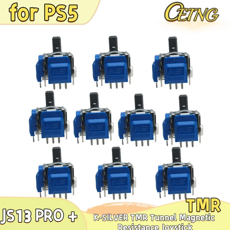 Original K-SILVER TMR Magnetic Sensor Joystick for PS5 Controller Repair 10-Pack Hall Effect No Deadzone Upgrade Kit with Chip
Original K-SILVER TMR Magnetic Sensor Joystick for PS5 Controller Repair 10-Pack Hall Effect No Deadzone Upgrade Kit with Chip