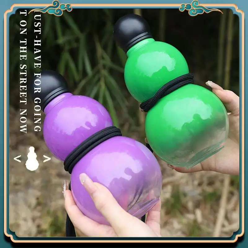 Chinese Retro-Inspired Gourd Bottle 800ML Gourd Water Bottle Gourd Sports Water Bottle Blue
Chinese Retro-Inspired Gourd Bottle 800ML Gourd Water Bottle Gourd Sports Water Bottle Blue