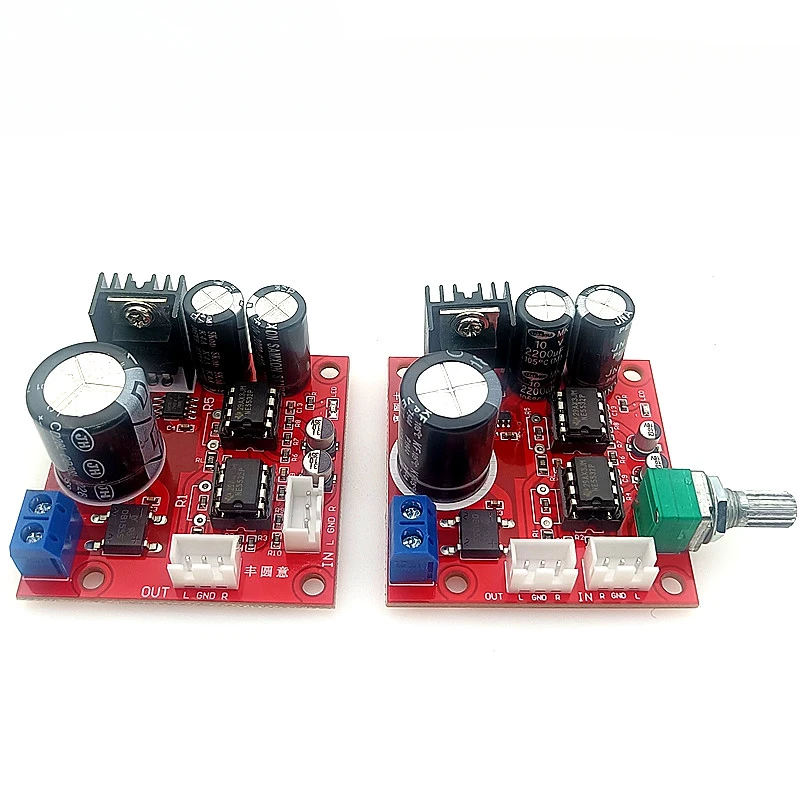 Двойной NE5532 Stereo Front плата сценического усилителя одиночный источник питания с потенциометром громкости
Двойной NE5532 Stereo Front плата сценического усилителя одиночный источник питания с потенциометром громкости