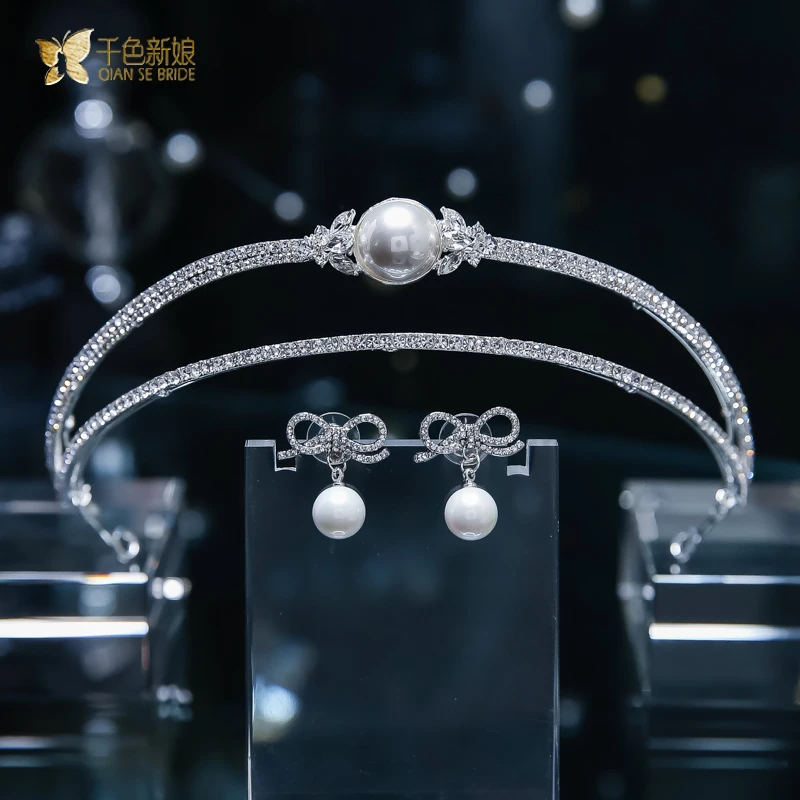 CC Romantic Diadems Wedding Hair Accessories Women Headbands Engagement Headbands Bridal Headpiece Imitation Pearl Crown QS14
CC Romantic Diadems Wedding Hair Accessories Women Headbands Engagement Headbands Bridal Headpiece Imitation Pearl Crown QS14