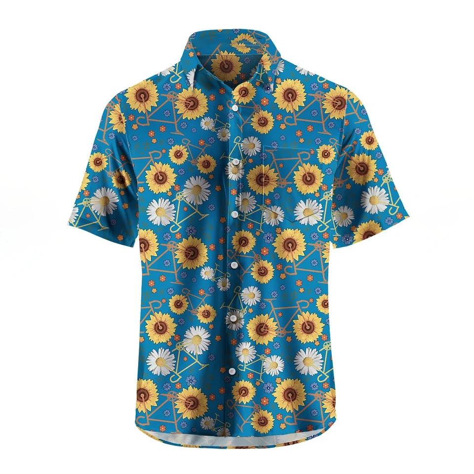 Men's Shirt Short Sleeve Summer Daisy Print Button Shirt Summer Beach Shirt Camping Shirt Men's Short Sleeve Shirt
Men's Shirt Short Sleeve Summer Daisy Print Button Shirt Summer Beach Shirt Camping Shirt Men's Short Sleeve Shirt