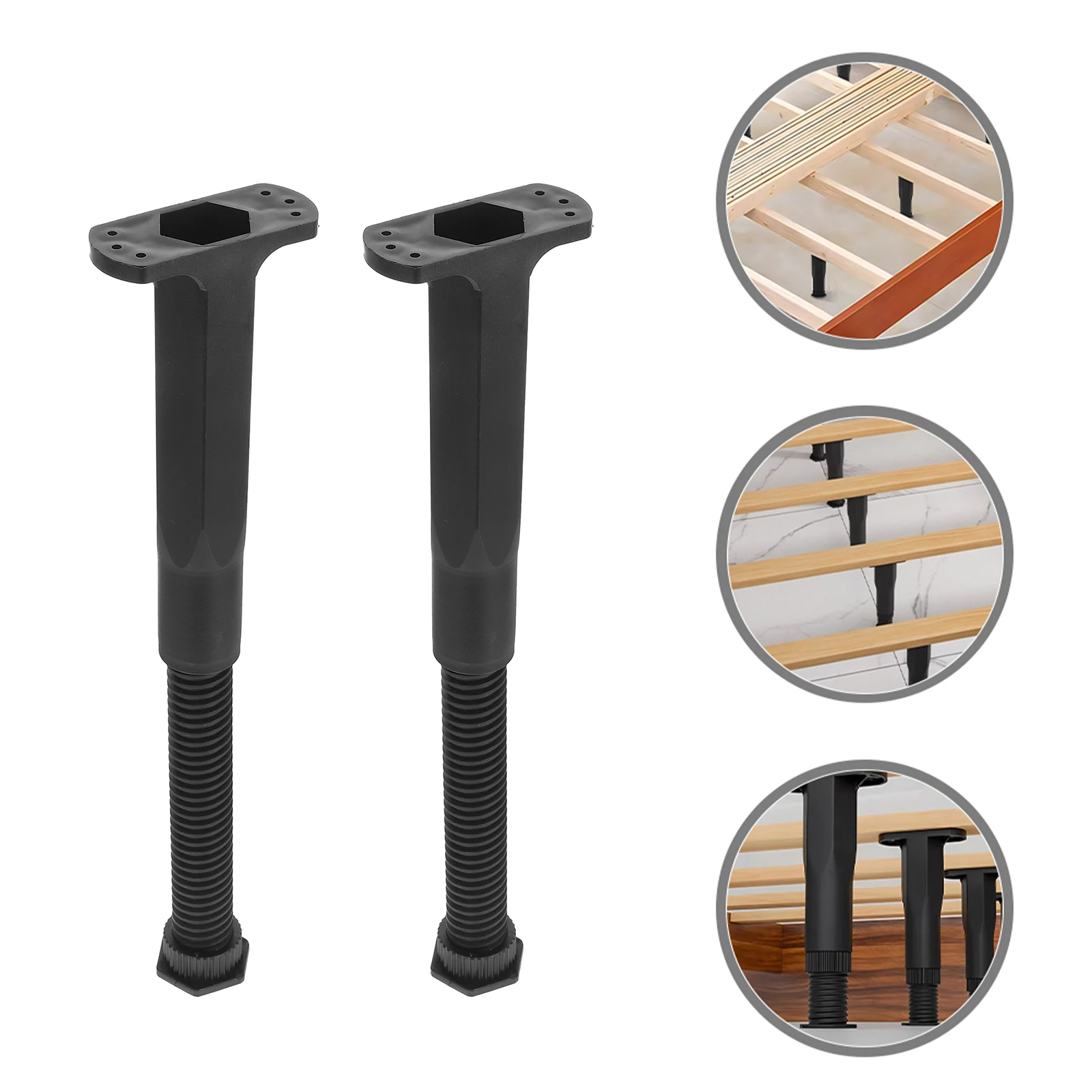 2pcs Adjustable Bed Frame Support Legs Heavy Duty Replacement Stabilizer 19.5-37.5Cm Height Pp T-Shaped Design For
2pcs Adjustable Bed Frame Support Legs Heavy Duty Replacement Stabilizer 19.5-37.5Cm Height Pp T-Shaped Design For