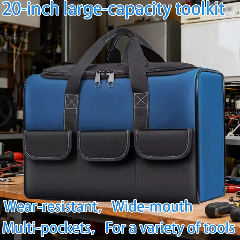 Tool Bags For Construction Large Capacity Wa Terproof Wear-Resistant Toolkit MultiPocket Electrician Storage Bag Tool Pouch
Tool Bags For Construction Large Capacity Wa Terproof Wear-Resistant Toolkit MultiPocket Electrician Storage Bag Tool Pouch