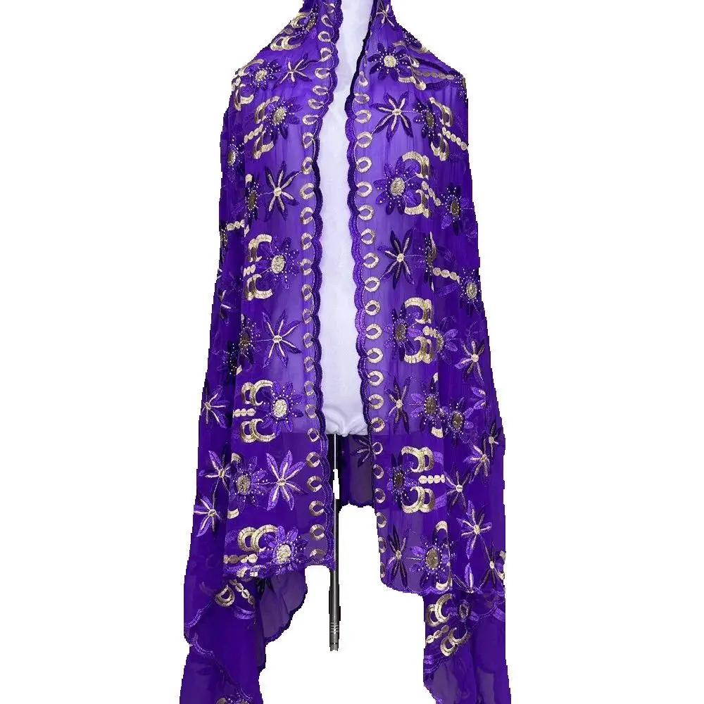 2025 New Dubai Scarf For Muslim Women African Chiffon Hijab Islam Hijab Pashmina Turban Headscarf Embroidery Shawls
2025 New Dubai Scarf For Muslim Women African Chiffon Hijab Islam Hijab Pashmina Turban Headscarf Embroidery Shawls