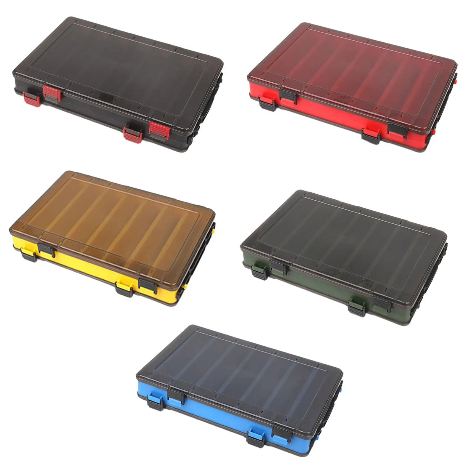 Fishing Tackle Box 16 Slot Container Waterproof Compact Fishing Lure Box
Fishing Tackle Box 16 Slot Container Waterproof Compact Fishing Lure Box
