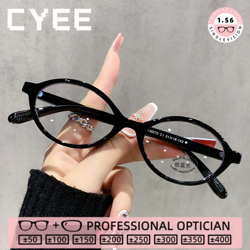 Очки для чтения CYEE Vintage TR90 с возможностью индивидуальной настройки, оптические очки по рецепту для коррекции близорукости, блокирующие синий свет, высококачественные очки
Очки для чтения CYEE Vintage TR90 с возможностью индивидуальной настройки, оптические очки по рецепту для коррекции близорукости, блокирующие синий свет, высококачественные очки
