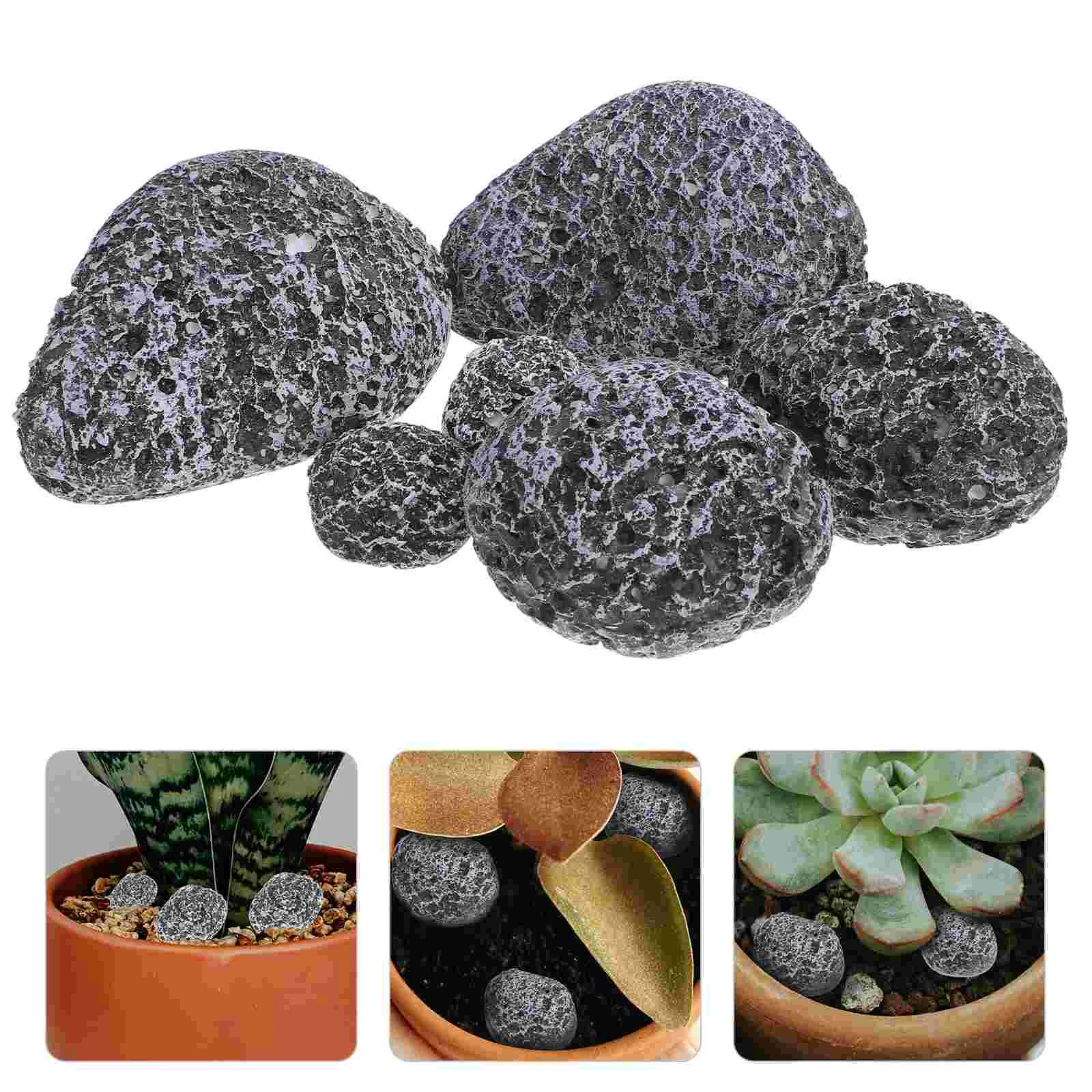 6 Pcs Artificial Stone Decorative Faux Stones Bonsai Rocks Fake Grey DIY Garden
6 Pcs Artificial Stone Decorative Faux Stones Bonsai Rocks Fake Grey DIY Garden