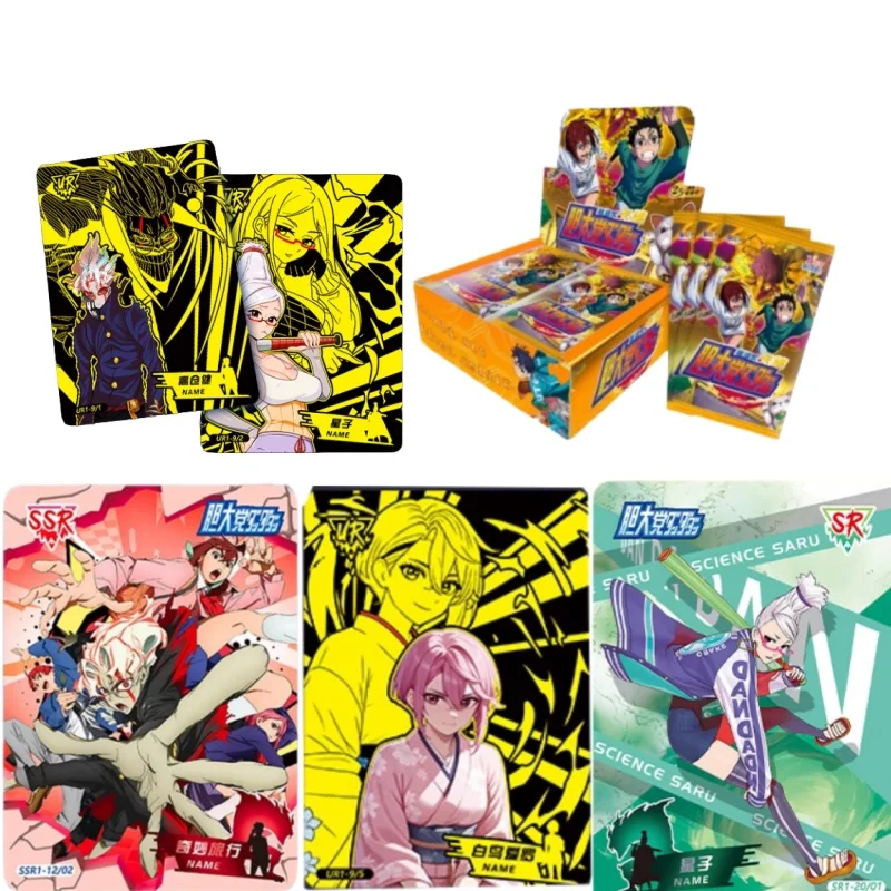 Dandadan Collection Cards Humorous Fantasy Series Anime Exquisite Rare Character Cards Surprise Holiday Gifts Toys for Friends
Dandadan Collection Cards Humorous Fantasy Series Anime Exquisite Rare Character Cards Surprise Holiday Gifts Toys for Friends