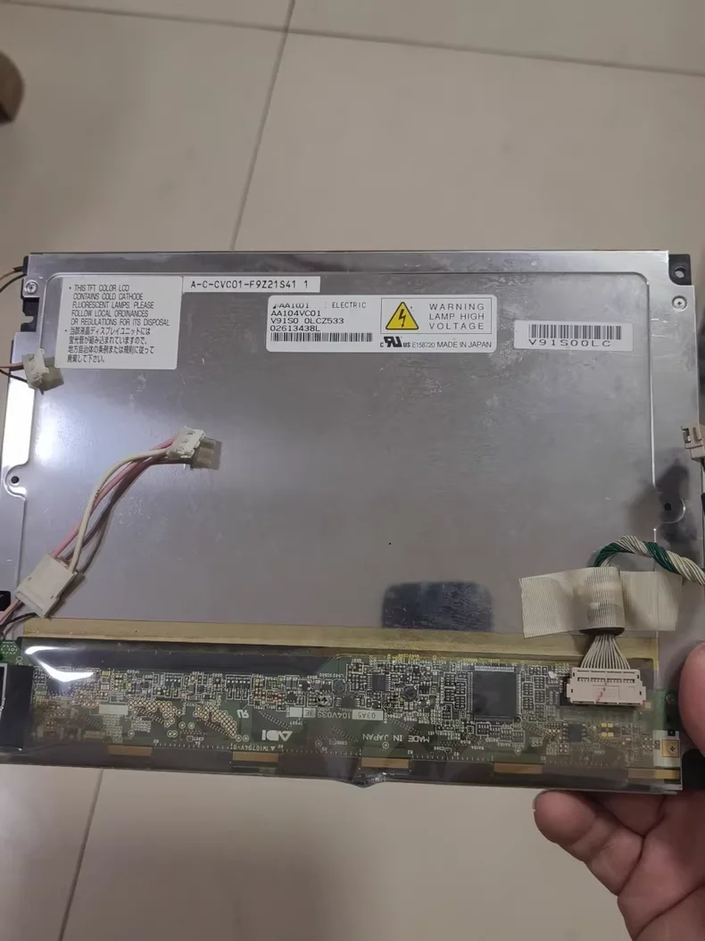 10,4-дюймовый ЖК-экран AA104VC01 с гарантией 1 год
10,4-дюймовый ЖК-экран AA104VC01 с гарантией 1 год