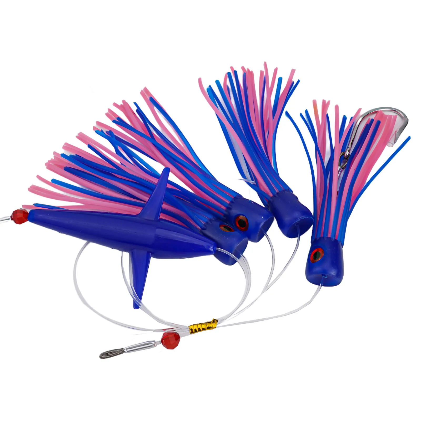 Feather Rig Bird Trolling Lure Squid Tuna Daisy Chain For Dolphin Marlin Sailfish, & For Wahoo Metal+plastic
Feather Rig Bird Trolling Lure Squid Tuna Daisy Chain For Dolphin Marlin Sailfish, & For Wahoo Metal+plastic