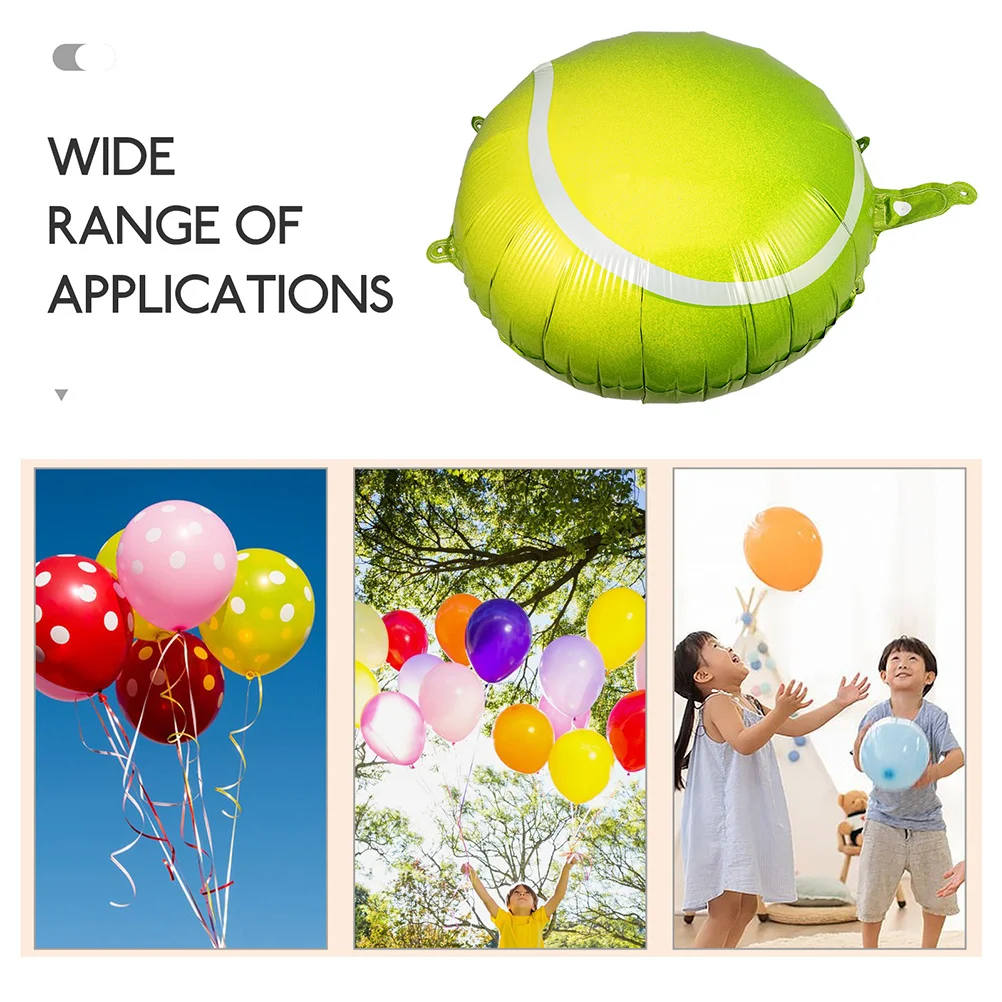 12Pcs Tennis Party Supplies Inflatable Balloons Durable Lightweight Hanging Sports Theme Birthday Decoration Favors
12Pcs Tennis Party Supplies Inflatable Balloons Durable Lightweight Hanging Sports Theme Birthday Decoration Favors